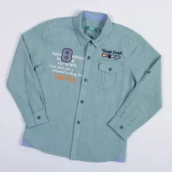 شومیز پسرانه طرح 8 ( 10 تا 14 سال )