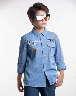 شومیز پسرانه طرح 8 ( 10 تا 14 سال )