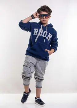 هودی پسرانه طرح rooh ( 6 تا 10 سال )