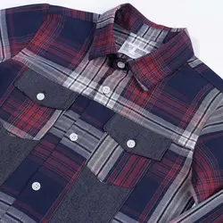 شومیز پسرانه طرح چهارخانه ( 6 تا 10 سال )