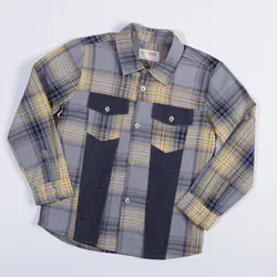 شومیز پسرانه طرح چهارخانه ( 6 تا 10 سال )