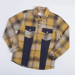 شومیز پسرانه طرح چهارخانه ( 10 تا 14 سال )