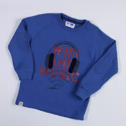 بلوز تک پسرانه طرح هدفون ( 6 تا 10 سال )