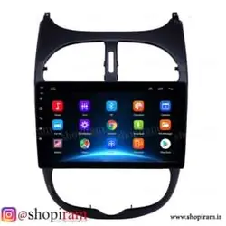 مانیتور اندروید پژو 206 پاواسونیک مدل mtk – مولتی مدیا فابریک پژو 206