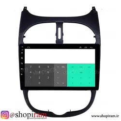 مانیتور اندروید پژو 206 پاواسونیک مدل mtk – مولتی مدیا فابریک پژو 206