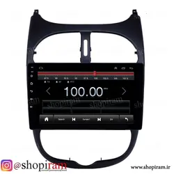 مانیتور اندروید پژو 206 پاواسونیک مدل mtk – مولتی مدیا فابریک پژو 206