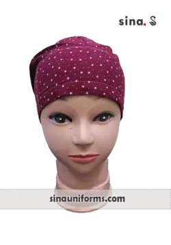 کلاه جراحی طرح دار ستاره زرشکی