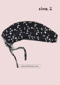 کلاه جراحی طرح ستاره