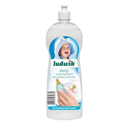 مایع استریل کننده ظروف کودک لودویک ludwik ظرفیت 500 میلی لیتر