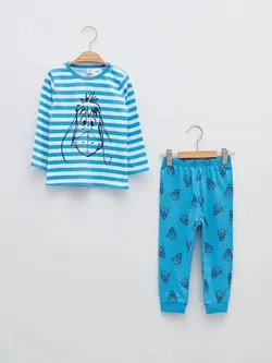 ست لباس خواب پسرانه السی وایکیکی lcwaikiki