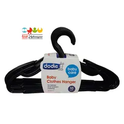 چوب آویز لباس کودک 10 عددی دودیه dodie