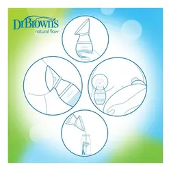 شیردوش دستی تمام سیلیکون دکتر براونز dr browns(اصل)