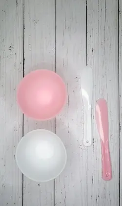 ست کاسه و کاردک سیلیکونی silicone