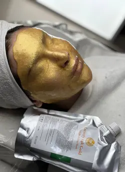 ماسک دوفاز بست کلین best klin لاکچری گلد - فروشگاه اینترنتی سنورمارکت