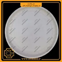 سینی لب تره گرد سفالی سفالند