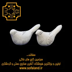 پرنده رو حوضی سفالی سفالند