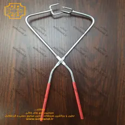 انبر لعاب زنی دسته قرمز