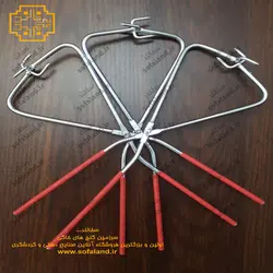 انبر لعاب زنی دسته قرمز
