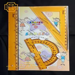 مجموعه 4 عددی خط کش ژله ای