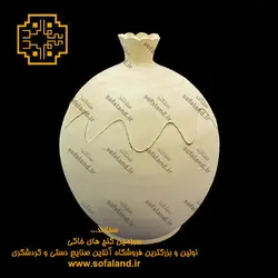 شکلات خوری سفالی طرح انار سفالند