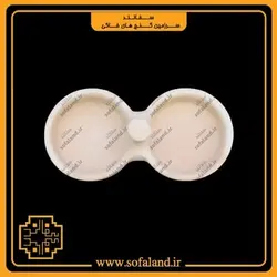 نمکدان دوخانه سفالی سفالند