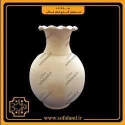 گلدان توپی لب تره سفالند
