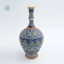 خرید کوزه آب سفالی میناکاری با بهترین قیمت - فروشگاه اینترنتی صنایع دستی سوغات رسان