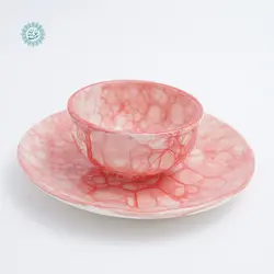 خرید ست کاسه و بشقاب سرامیکی مدل ابرو بادی با بهترین قیمت - فروشگاه اینترنتی صنایع دستی سوغات رسان