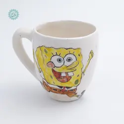 خرید ماگ سرامیکی بچه گانه طرح باب اسفنجی با بهترین قیمت - فروشگاه اینترنتی صنایع دستی سوغات رسان