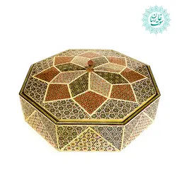 خرید جعبه شکلات خوری هشت ظلعی با بهترین قیمت - سوغات رسان