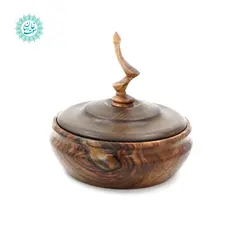 خرید شکلات خوری چوبی طرح پیچک با بهترین قیمت - سوغات رسان