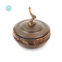 خرید شکلات خوری چوبی طرح پیچک با بهترین قیمت - سوغات رسان