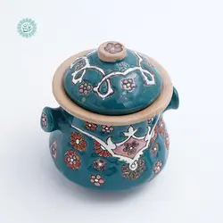 خرید بانکه سه عددی میناکاری سفال با بهترین قیمت - سوغات رسان