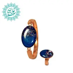 ست دستبند و انگشتر رزین