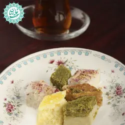 شیرینی چهار لوز پسته قصر