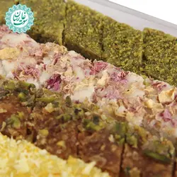 شیرینی چهار لوز پسته قصر