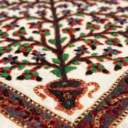 مشخصات ، قیمت و خرید رومیزی پته دوزی درخت زندگی - سوغات رسان