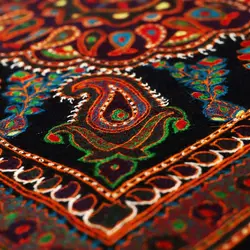 مشخصات ، قیمت و خرید رومیزی پته دوزی چهاربته نیم ترنج - سوغات رسان