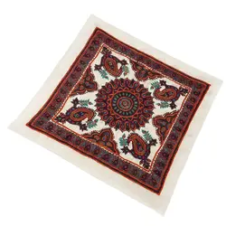 رومیزی پته دوزی چهاربته ترنج