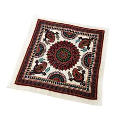 رومیزی پته دوزی چهاربته ، ترنج