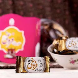 حلوا سوهان گل محمدی