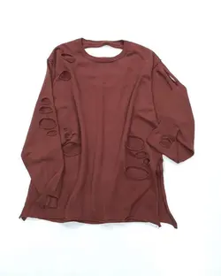 تيشرت زاپدار پاييزي آستین بلند