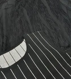 سارافون پاييزه طرح سرخپوستي راه راه