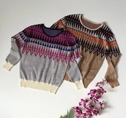 بلوز بافت در دو رنگبندی کد 99611