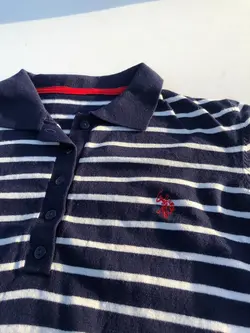 بلوز بافت راه راه یقه دار آستین بلند | بسیار لطیف و جنس عالی |سرخه شاپ