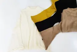 پليور بافت آستين كلوش پاییزه