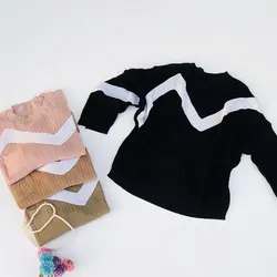 بلوز بافت مجلسي آستین بلند