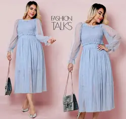 پیراهن مجلسی آستین پرنسسی