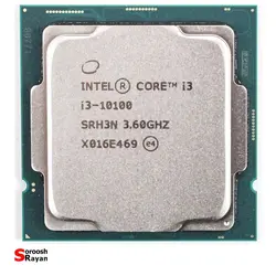 پردازنده مرکزی اینتل سری Coffee Lake مدل Core i3-10100F(همراه Box) - سروش رایان