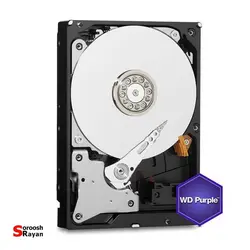 هارددیسک اینترنال وسترن دیجیتال مدل Purple WD10PURZ ظرفیت 1 ترابایت - سروش رایان